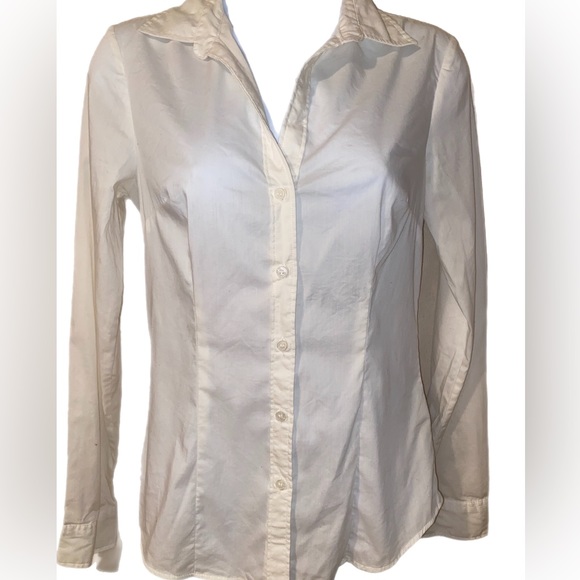 2 H&M White Blouses - Picture 7 of 9